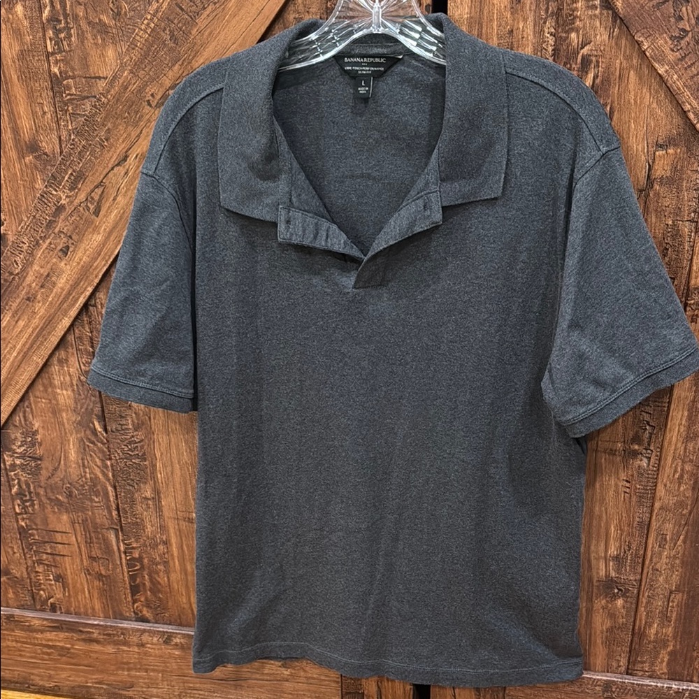 Croft & Barrow Charcoal Polo Shirt